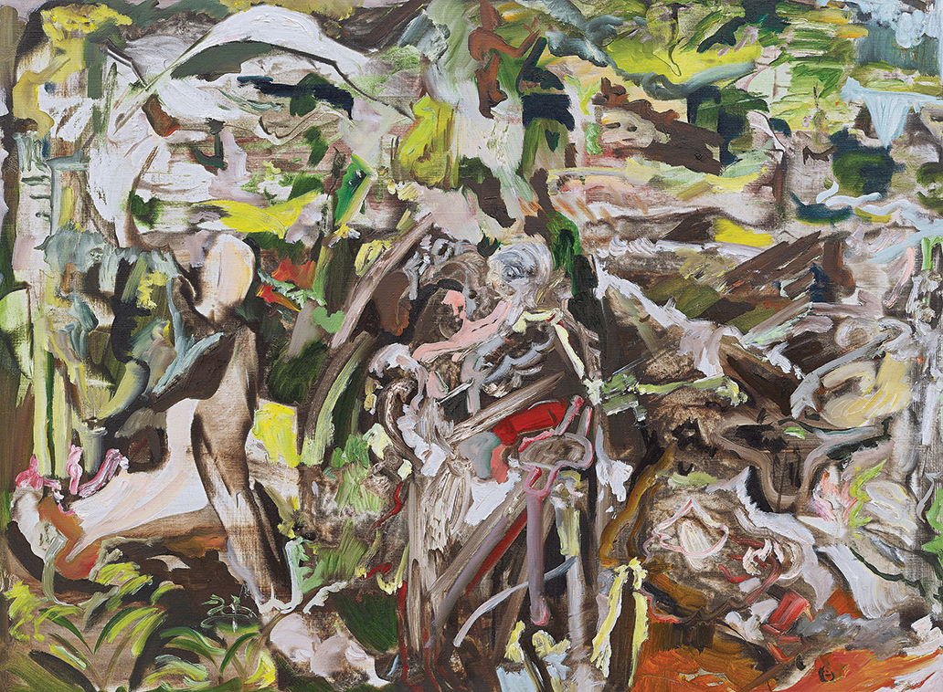 Cecily Brown, Maid in a Landscape, 2021