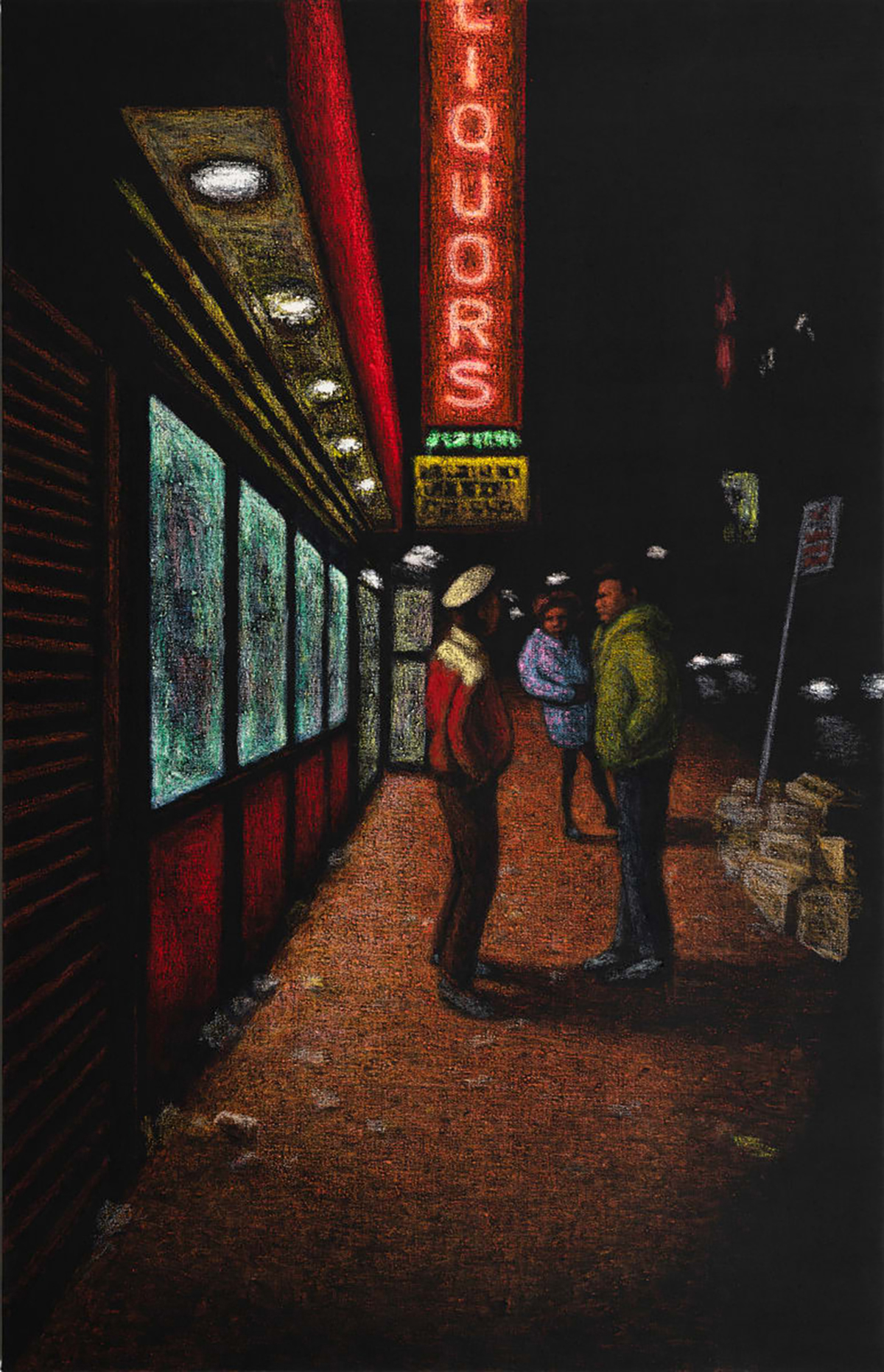 Jane Dickson, Liquors Conversation, 2020