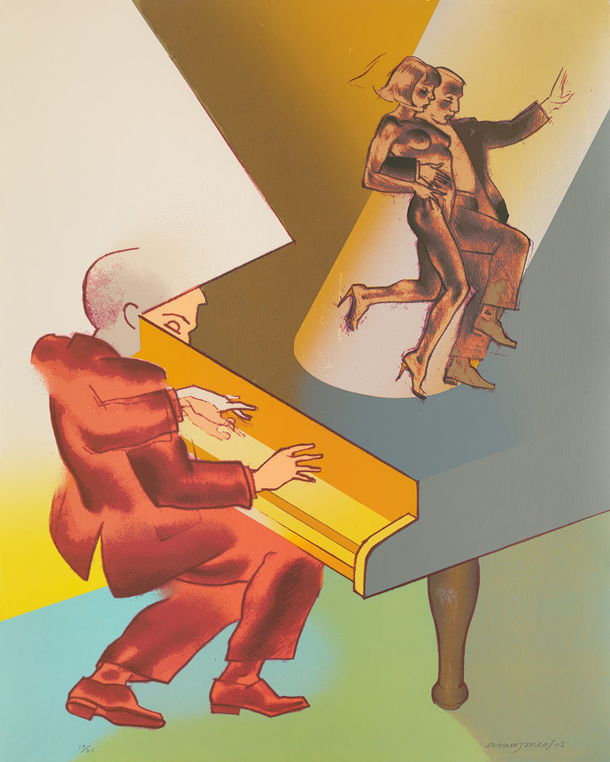 Allen Jones, Come Dancing, from Sheet Music, 2003