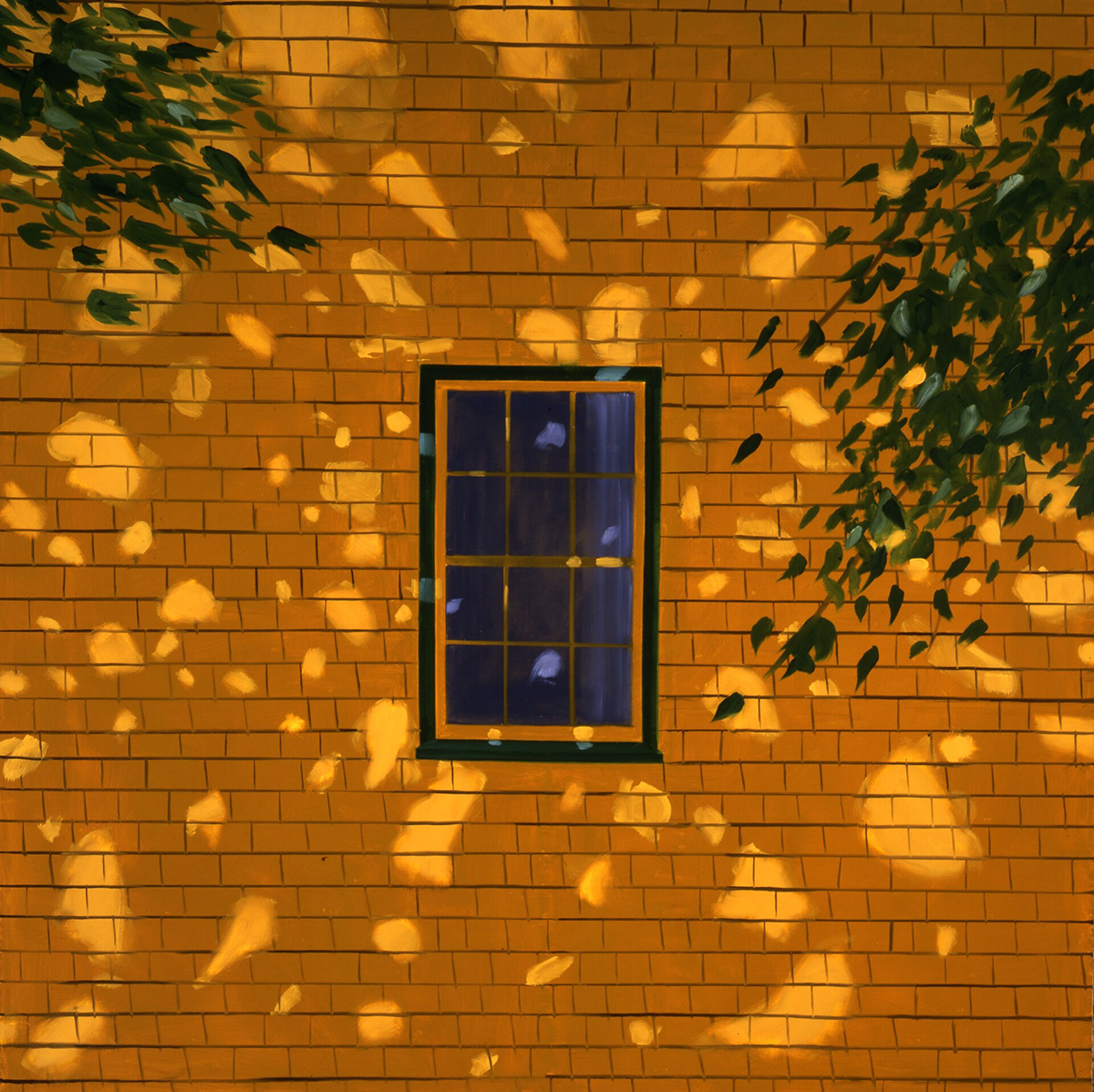 Alex Katz, Yellow House 2, 2001